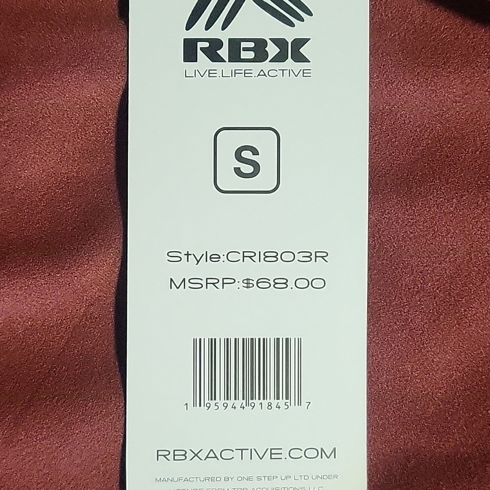 RBX Soft Lightweight Stretchy Pocket Scuba Hoodie with Thumbholes Size S - Picture 9 of 10